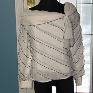 NWT Samuel Dong lined blouse.